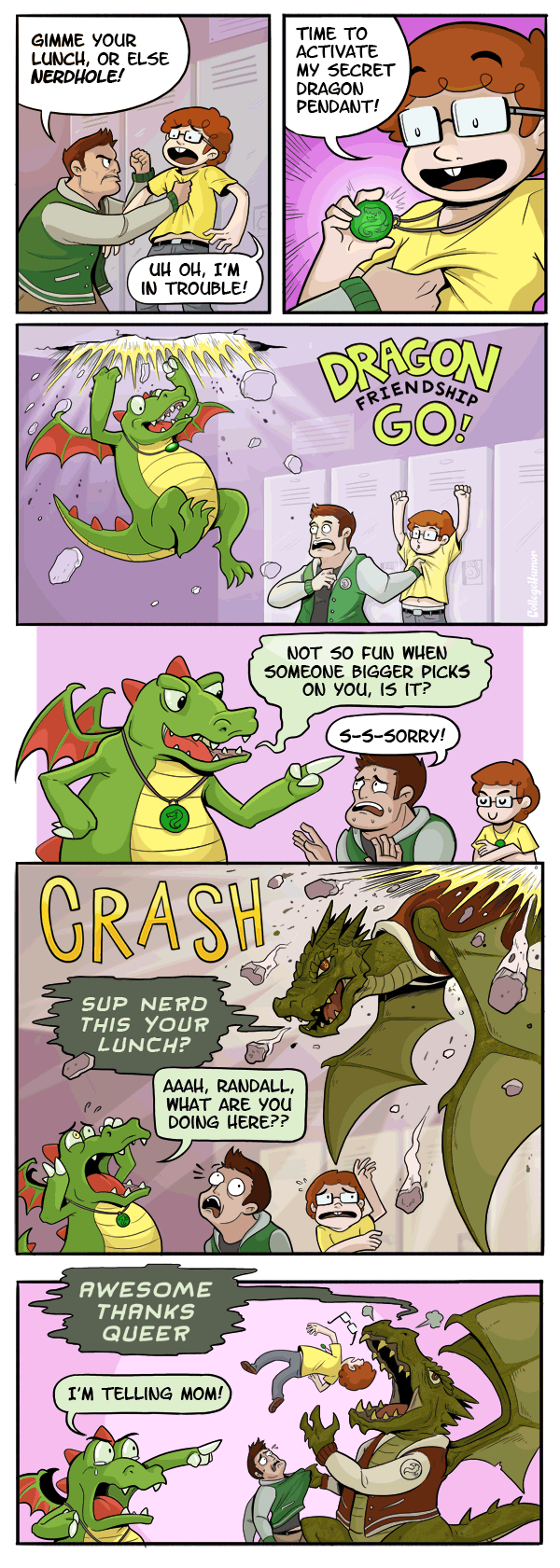 Dragons vs. Bullies (1 gif)