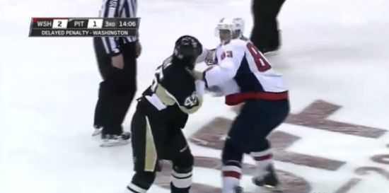 Jay Beagle vs Arron Asham Hockey Fight