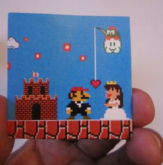 Super Mario Wedding Invitation (22 pics)