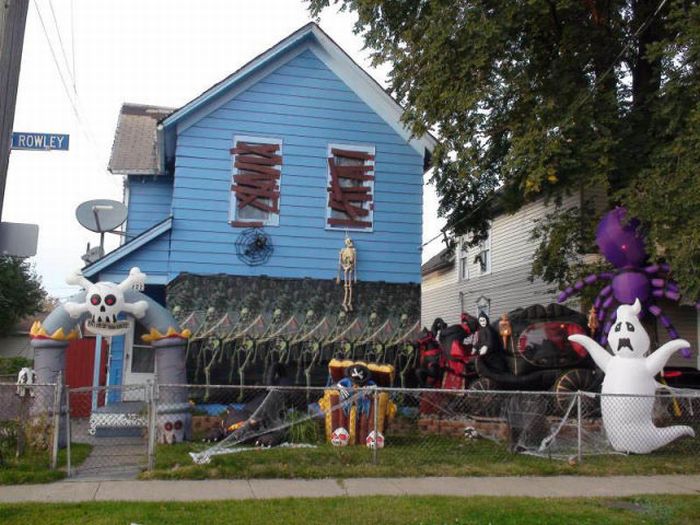 Great Halloween Front Yard Decorations (30 pics)