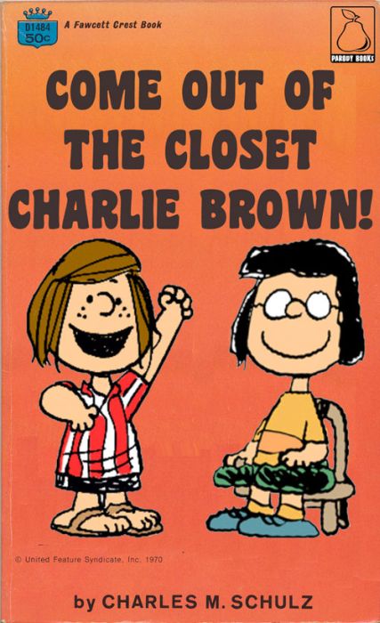 Photoshopped Charlie Brown Covers (19 pics)