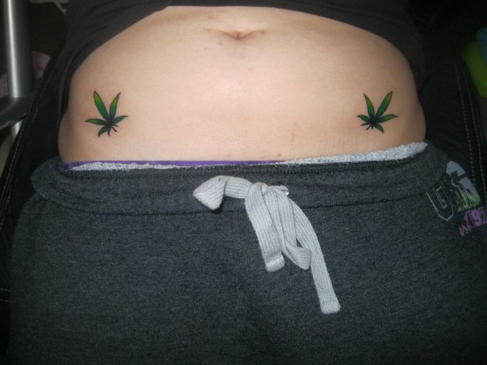 Marijuana Tattoos 46 Pics