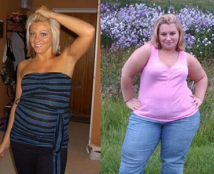 Cute Girls Who Became Fat. Part 3 (28 pics)
