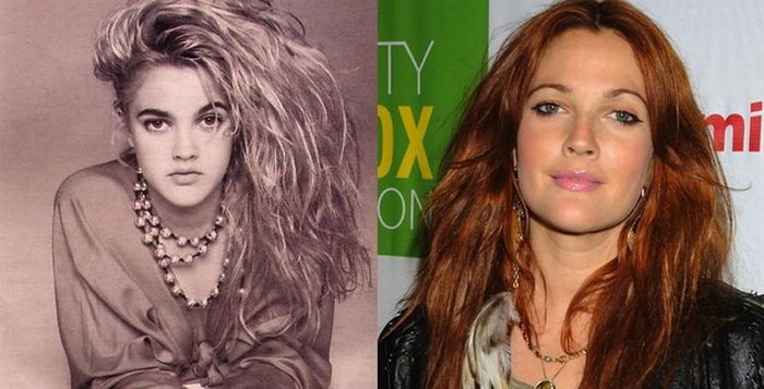 Celebrity Photos From The 90s Vs. Today (20 pics)