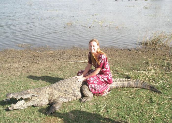 Paga Crocodile Pond in Ghana. For Brave Tourists Only (19 pics)