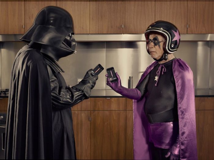 Dark Superhero Grandpa Befriends Darth Vader (20 pics)