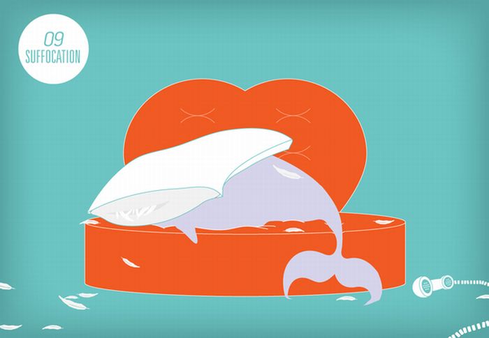 Twitter Fail Whale Illustrations (30 pics)