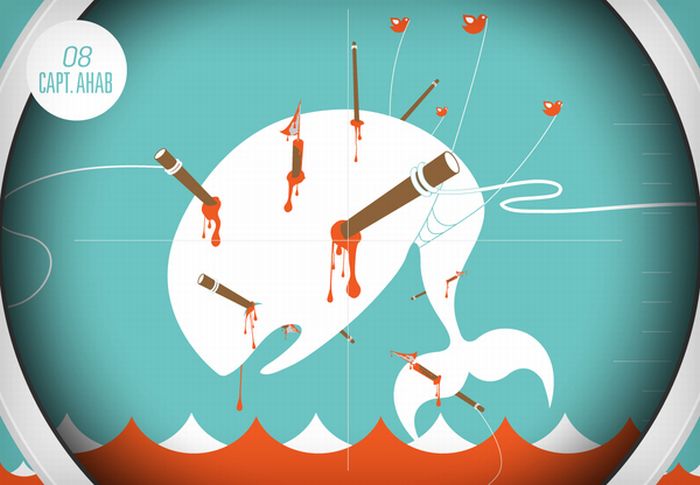 Twitter Fail Whale Illustrations (30 pics)