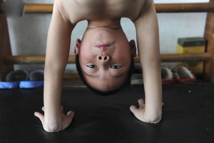 Chinese Gymnastics School. Part 2 (18 pics)