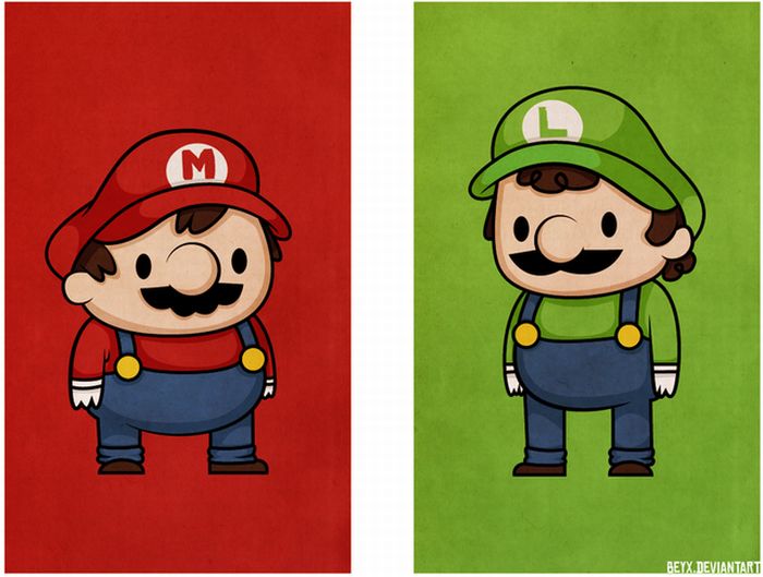 Super Mario Brothers Artworks (54 pics)