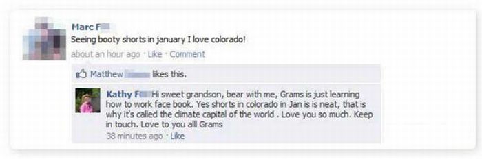 Embarrassing Facebook Status Updates (50 pics)