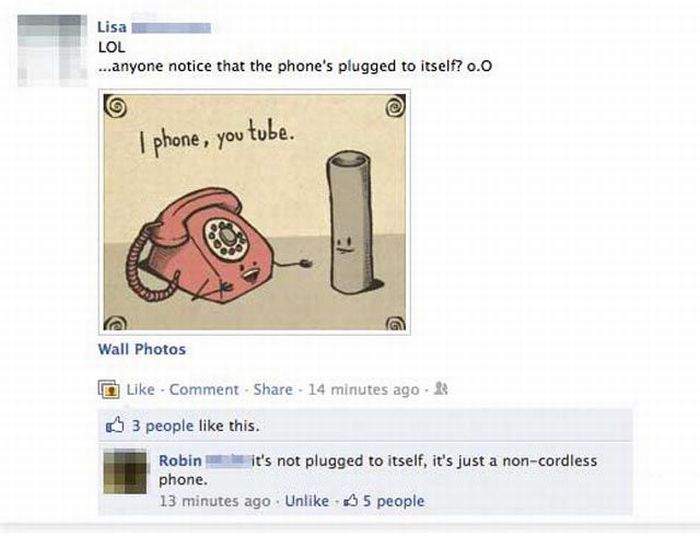 Embarrassing Facebook Status Updates (50 pics)