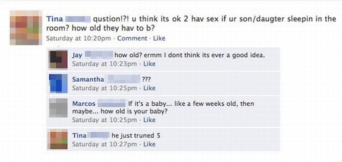 Embarrassing Facebook Status Updates (50 pics)