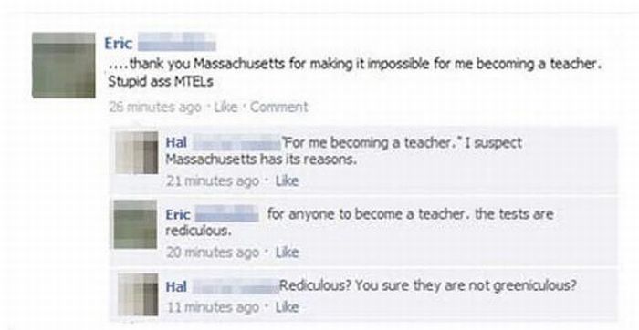 Embarrassing Facebook Status Updates (50 pics)