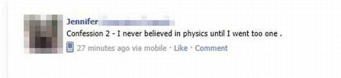 Embarrassing Facebook Status Updates (50 pics)