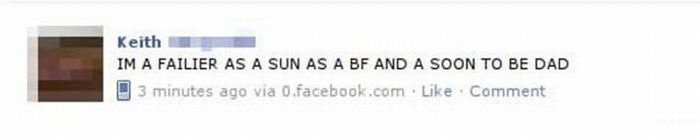 Embarrassing Facebook Status Updates (50 pics)