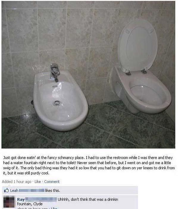 Embarrassing Facebook Status Updates (50 pics)
