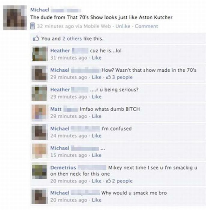 Embarrassing Facebook Status Updates (50 pics)