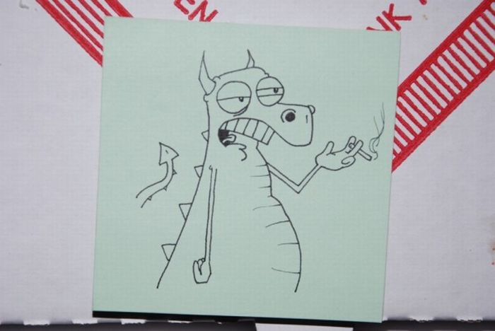 Pizza Box Drawings (28 pics)