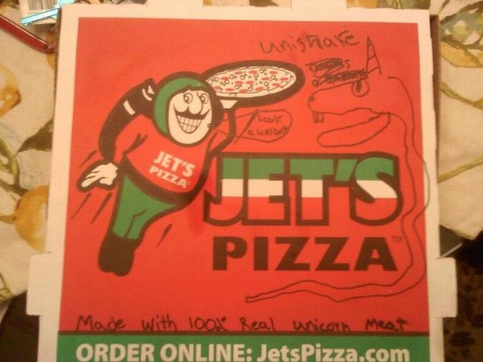 Pizza Box Drawings (28 pics)