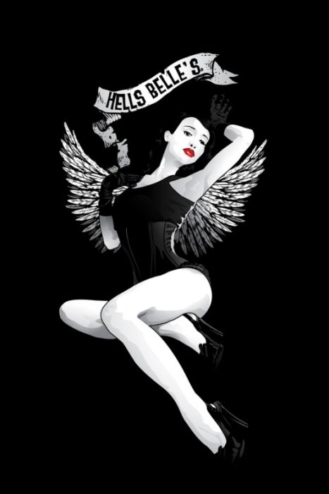Pin Up Girl Illustrations (52 pics)