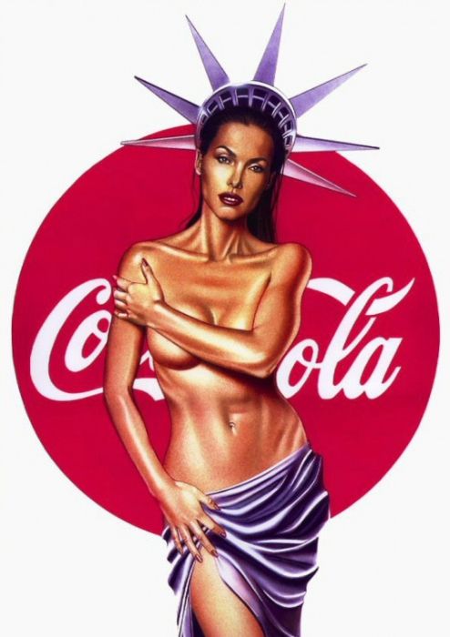 Pin Up Girl Illustrations (52 pics)