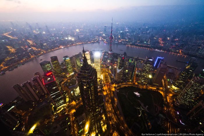 Shanghai From the Bird's Eye View (35 pics)
