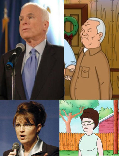 Famous People and Their Cartoon Lookalikes (15 pics)