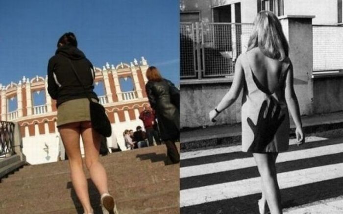 Skirts Then and Now (18 pics)