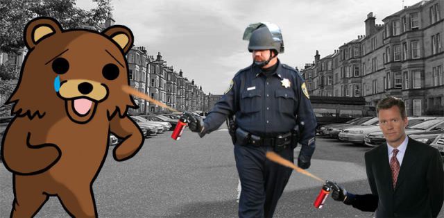 Pepper Spraying Cop Memes (45 pics + 1 gif)