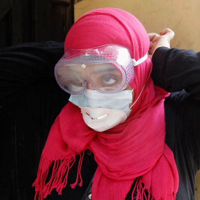 How Protesters In Egypt Protect Themselves (26 pics)