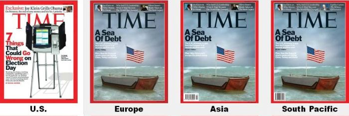 Time Magazine Covers in Different Regions (8 pics)