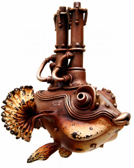 Steampunk Creatures (49 pics)