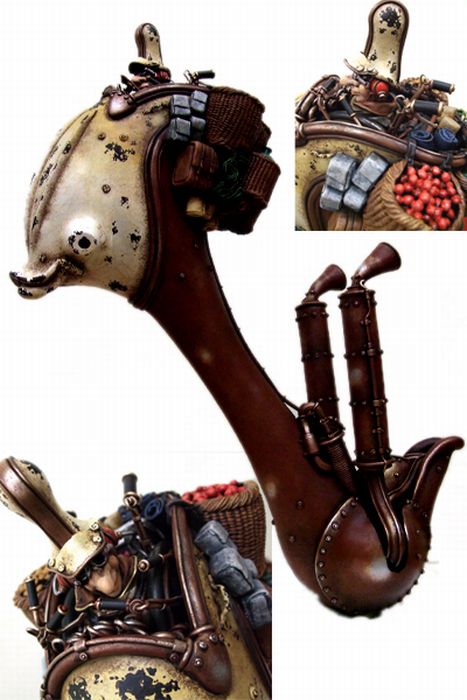 Steampunk Creatures (49 pics)