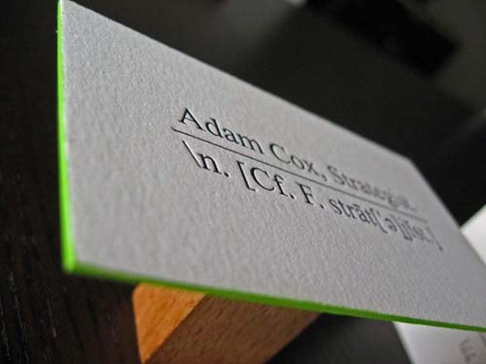 Very Creative Edge Painted Business Cards (45 pics)