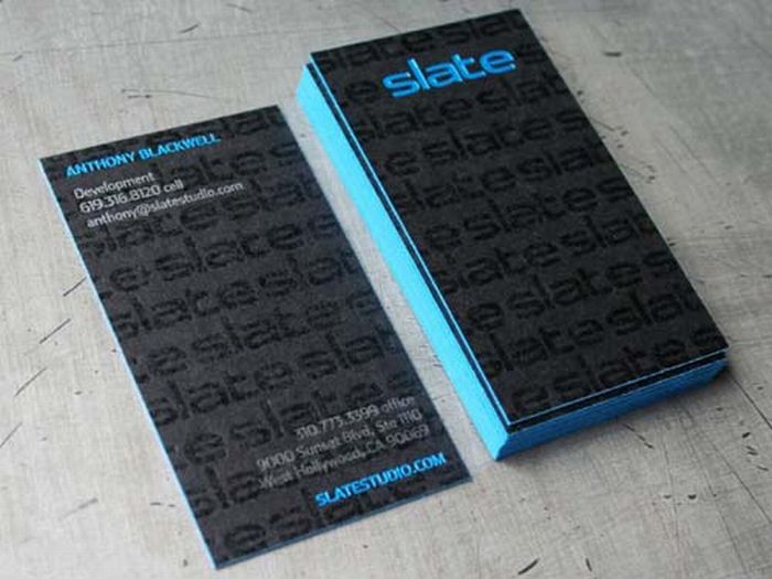 Very Creative Edge Painted Business Cards (45 pics)