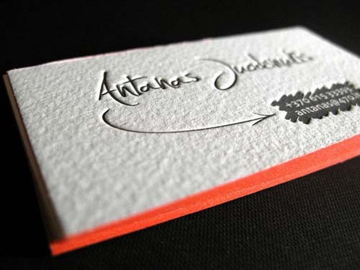 Very Creative Edge Painted Business Cards (45 pics)