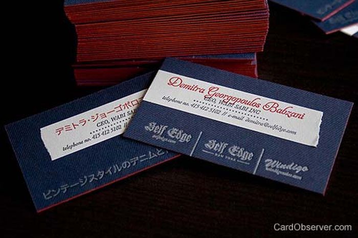 Very Creative Edge Painted Business Cards (45 pics)