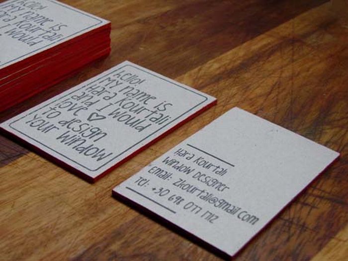 Very Creative Edge Painted Business Cards (45 pics)