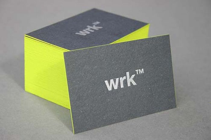 Very Creative Edge Painted Business Cards (45 pics)