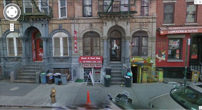 Album Covers on Google Street View (24 pics)