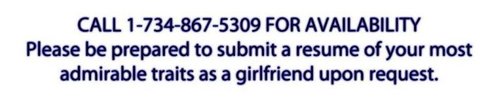How to Recruit a New Girlfriend (11 pics)