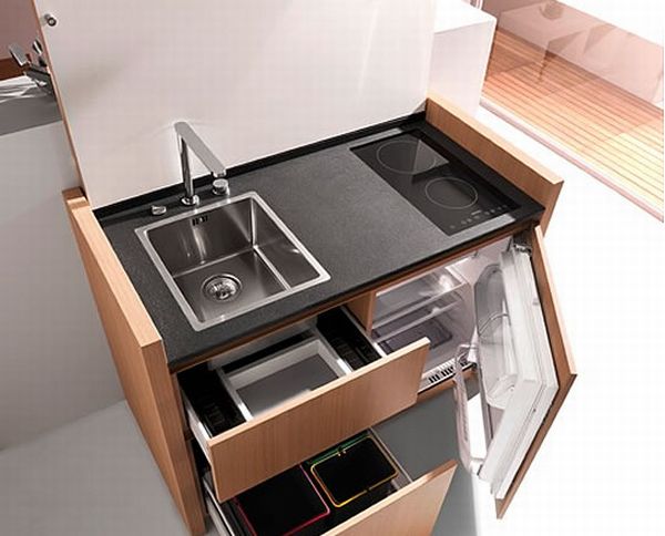 Compact Kitchens for Tiny NYC Apartments (11 pics)