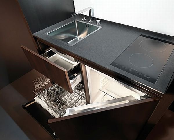 Compact Kitchens for Tiny NYC Apartments (11 pics)