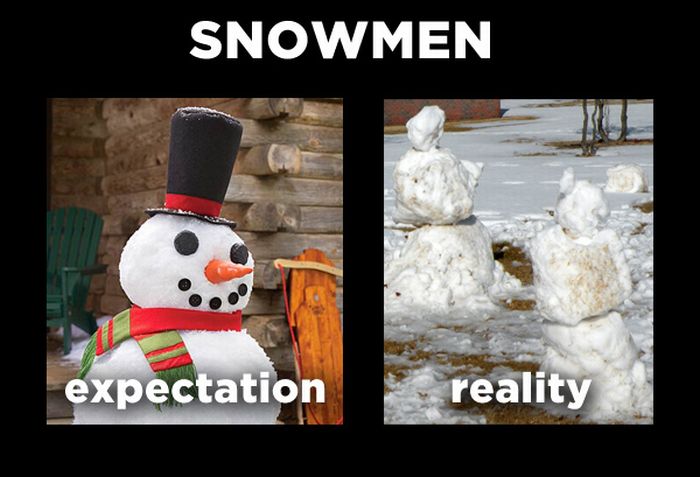 Holiday Expectations Vs Reality (12 pics)
