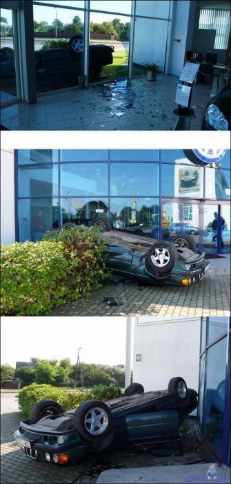 Embarrassing Car Crashes (104 pics)
