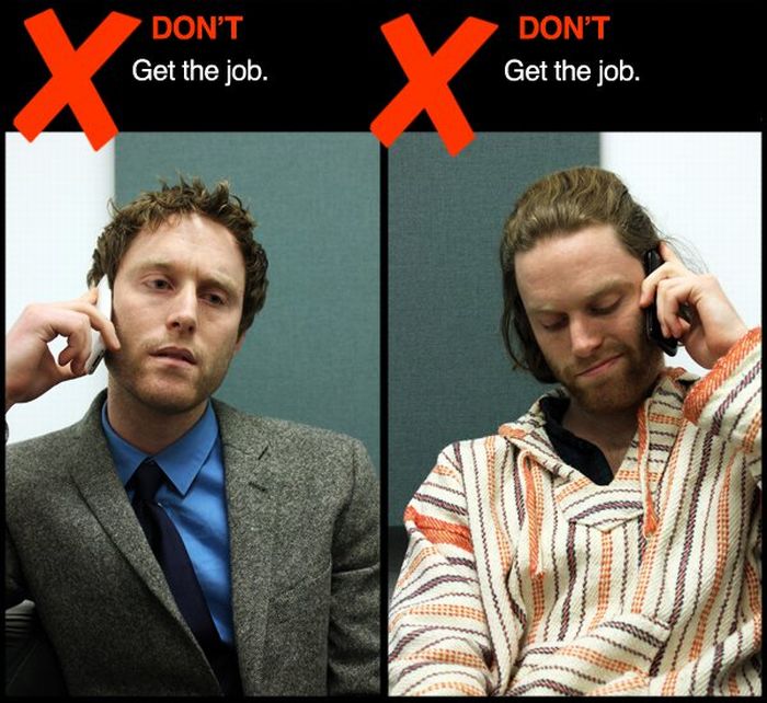 Job Interview Dos And Don'ts (9 Pics)