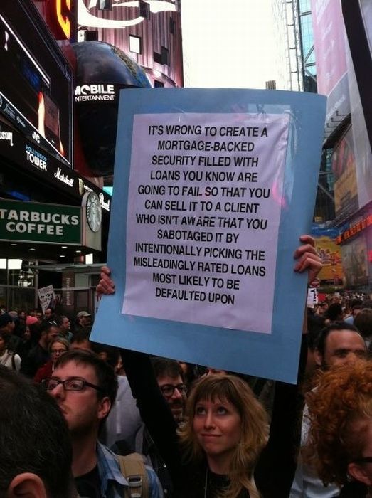 The 40 Best Protest Signs Of 2011 (40 pics)