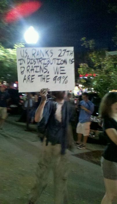 The 40 Best Protest Signs Of 2011 (40 pics)