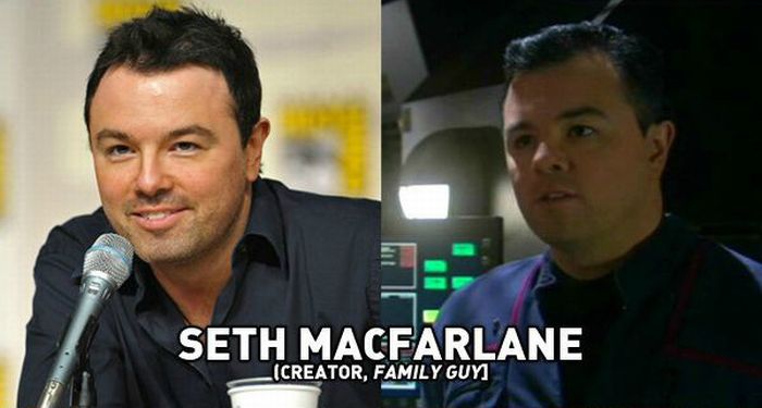 Random Famous People You Never Knew Were in Star Trek (13 pics)